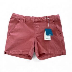 Jag Jeans Women's Maddie 5” Mid Rise Shorts Brick - 14